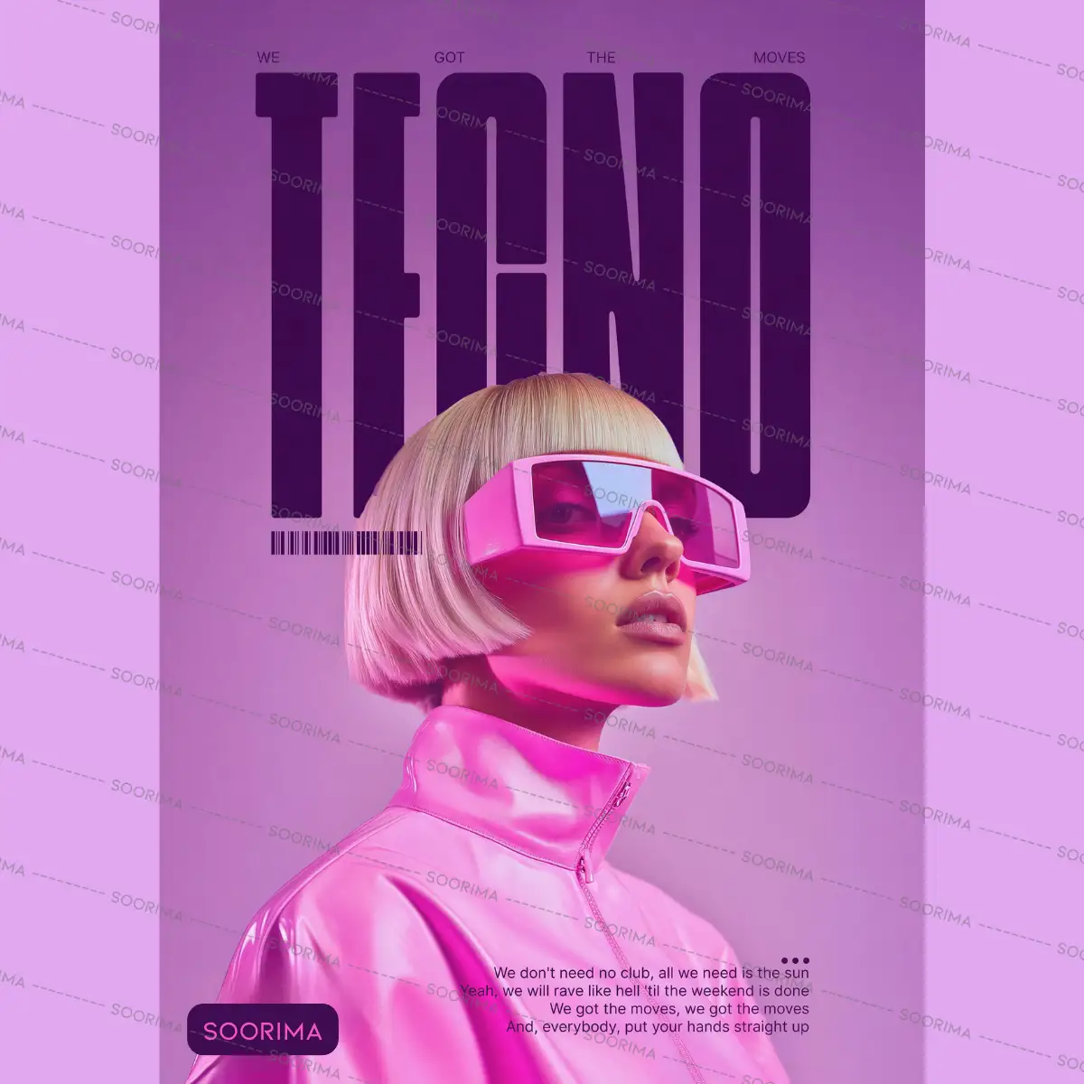 طرح جلد مجله دکوراتیو Tecno ثوریما