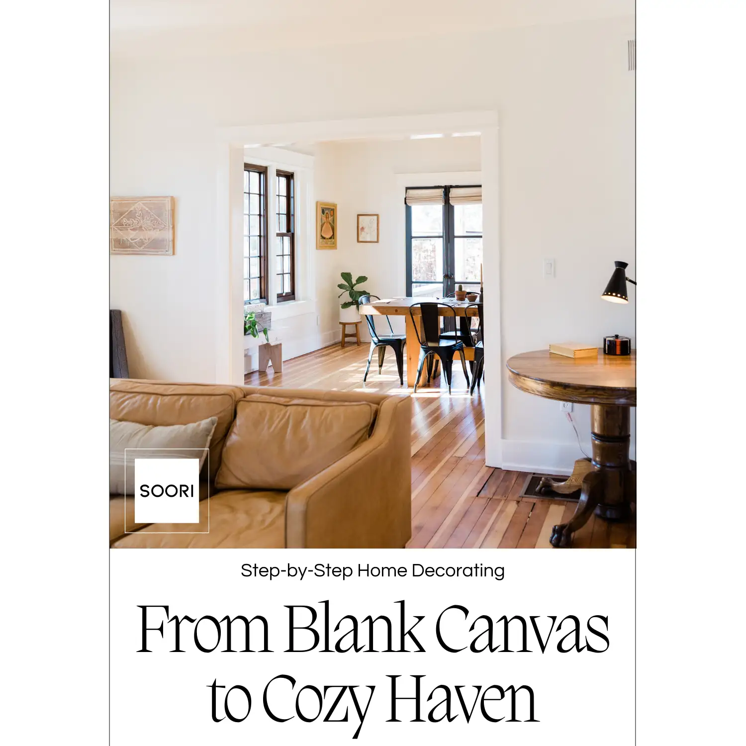 مجله دکوراتیو کوزی هاون (کد 104) با طراحی روشن و مینیمال الهام‌گرفته از خانه‌های دنج و چاپ روی فوم سبک مناسب دکوراسیون داخلی و عکاسی محصول